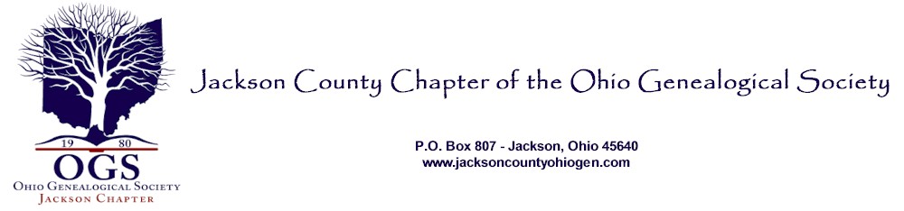 Jackson County Chapter of the Ohio Genealogical Society